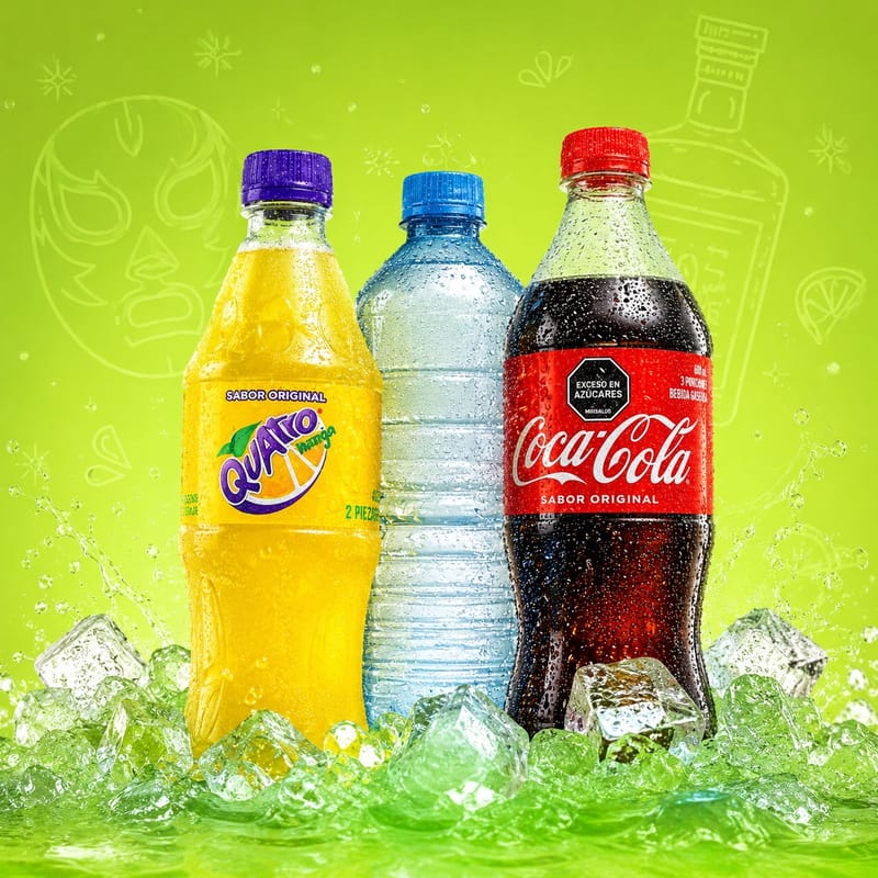 Agua en botella