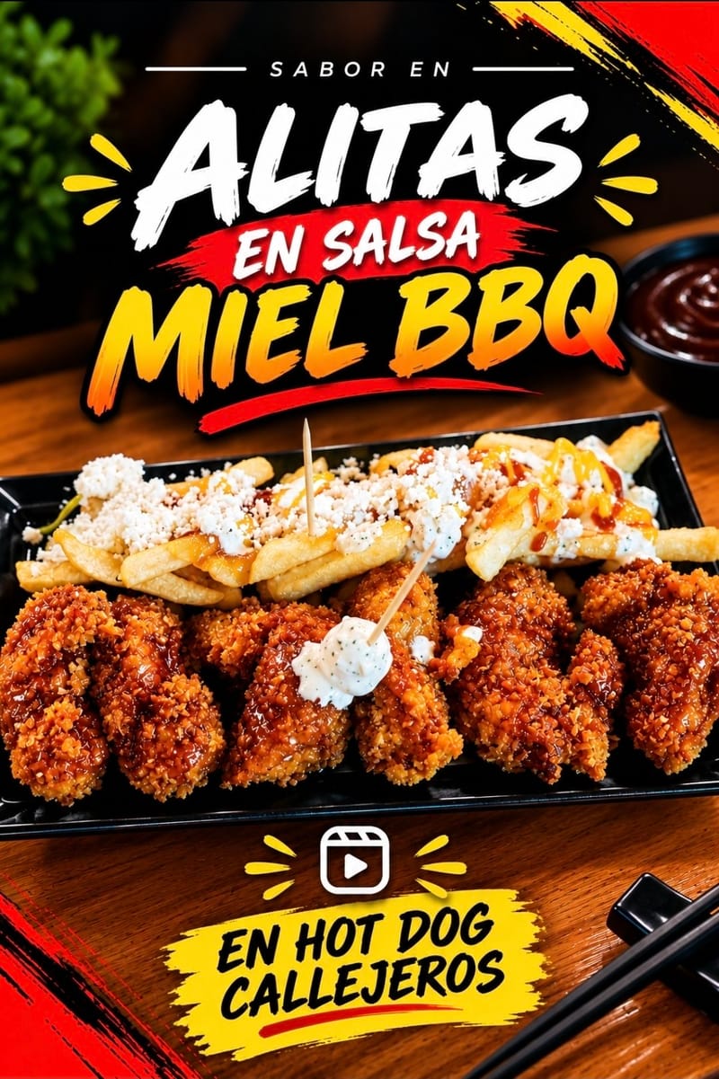 alitas x 6 piezas
