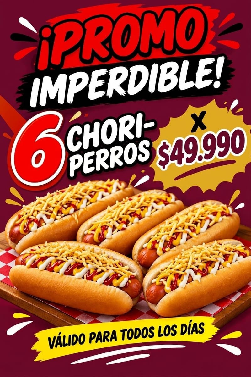 MEGA CHORIPERROS X 6