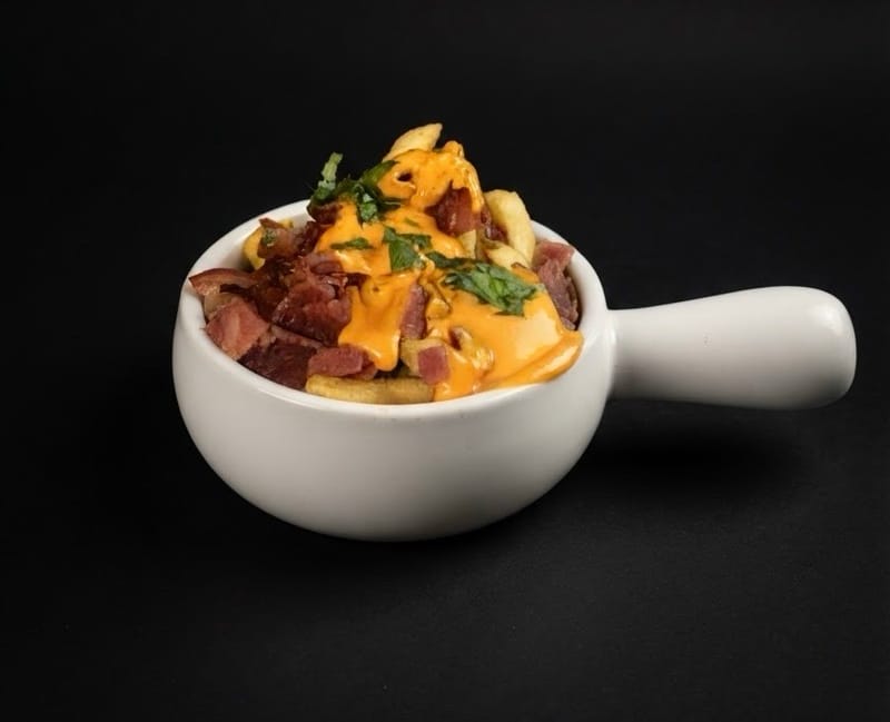 Papas cheese and bacon