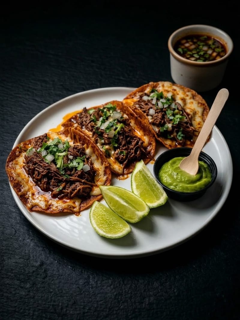 Vampiritos de birria o suadero