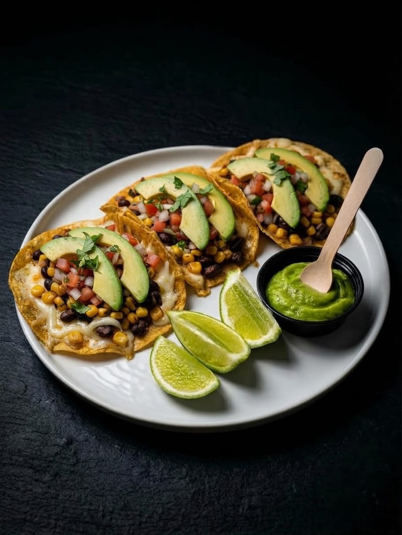 Tacos vegetarianos